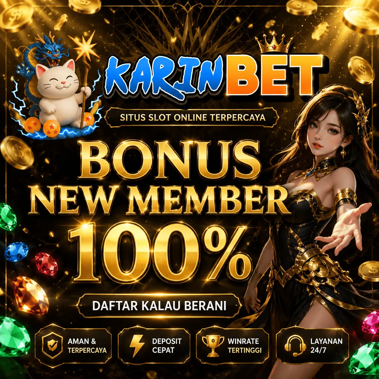 Bonus KarinBet Slot Terbaru