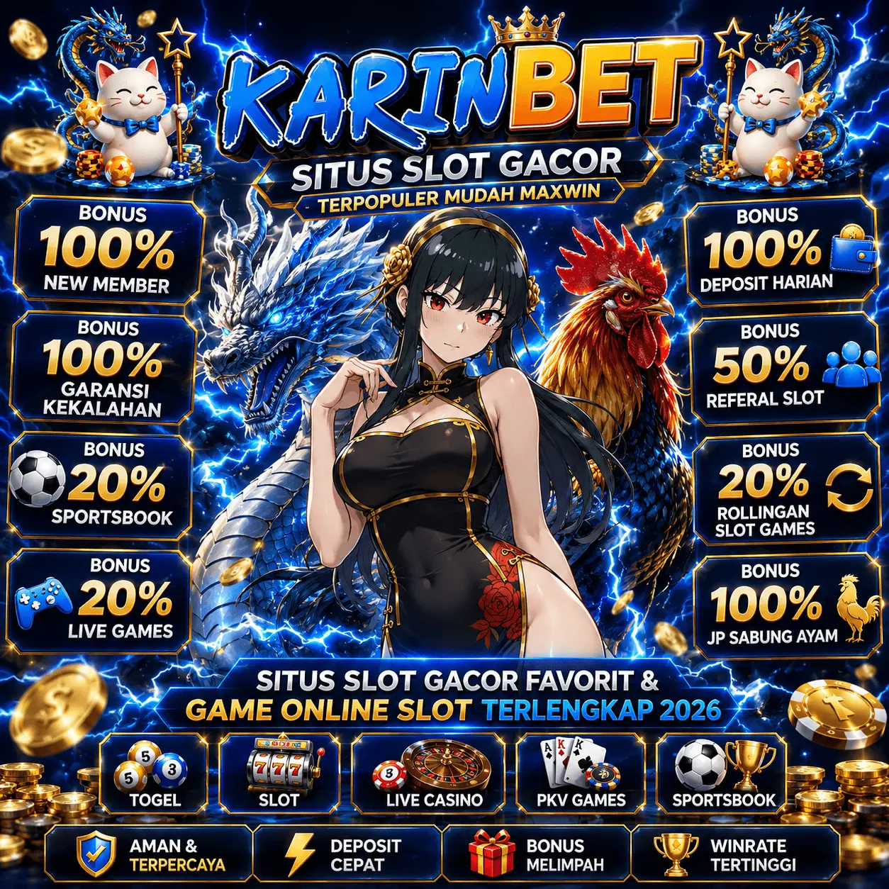 KarinBet Slot RTP Tertinggi